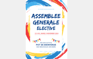 Assemblée Générale Elective - saison 2024-2025