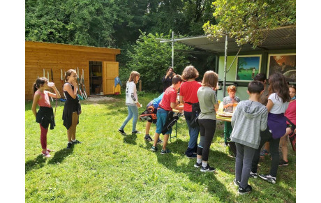 Goûter de fin de saison pour les jeunes archers